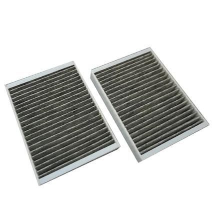 Auto Parts AC Filter Filtro de Carbono Ativado cinza escuro 64119366403 Para Reparação de Peças de Automóveis Usadas para BMW