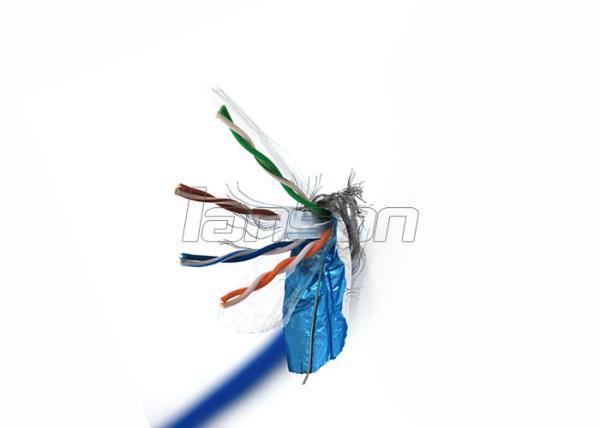 Cabo da rede Cat6 SFTP, cabo ethernet interno de cobre desencapado da categoria 6