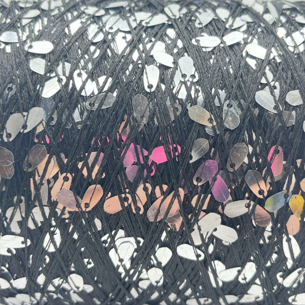 Пряжа Sequin семени дыни цвета исследования нового продукта для вязать руки