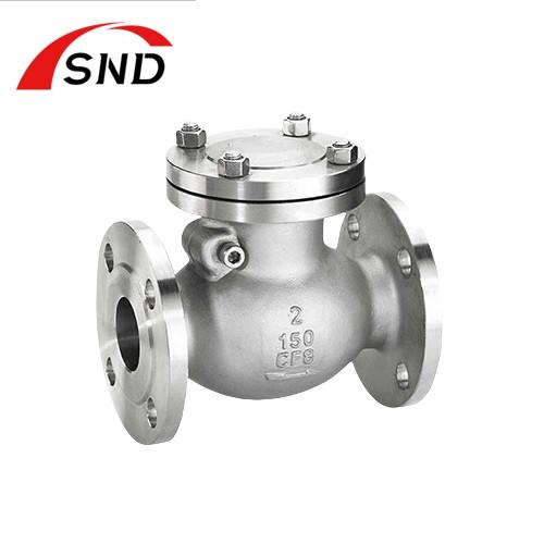 Flange Stainless Steel DN150 Check Valve  OEM 2500LB Pressure