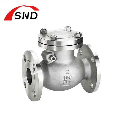 Stainless Steel DN150 Check Valve OEM 2500LB Pressure Flanged Valve