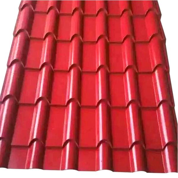 Gearbox Drive Type 0.9mm Roof Roll Forming Machine For Steel Tile Profile