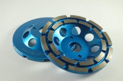 4-7 o dobro da polegada segmentou a roda de moedura do copo do diamante da fileira para o mármore/pedra