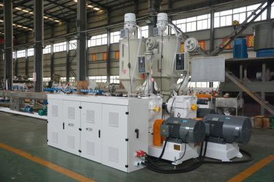 Shenzhen HYPET 20-63 PPR Pipe Production Line , Three Layers HDPE PE 20-1200mm Pipe Making Machine