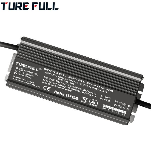 Black Dimmable Constant Current Led Driver Led Power Supply 36v Dual Aluminum