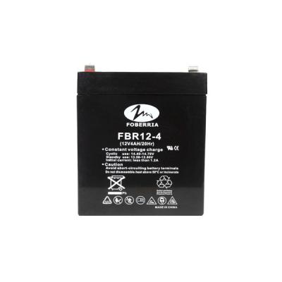AGM 4ah 12 Volt Sealed Lead Acid Battery Backup Power 1.36kg