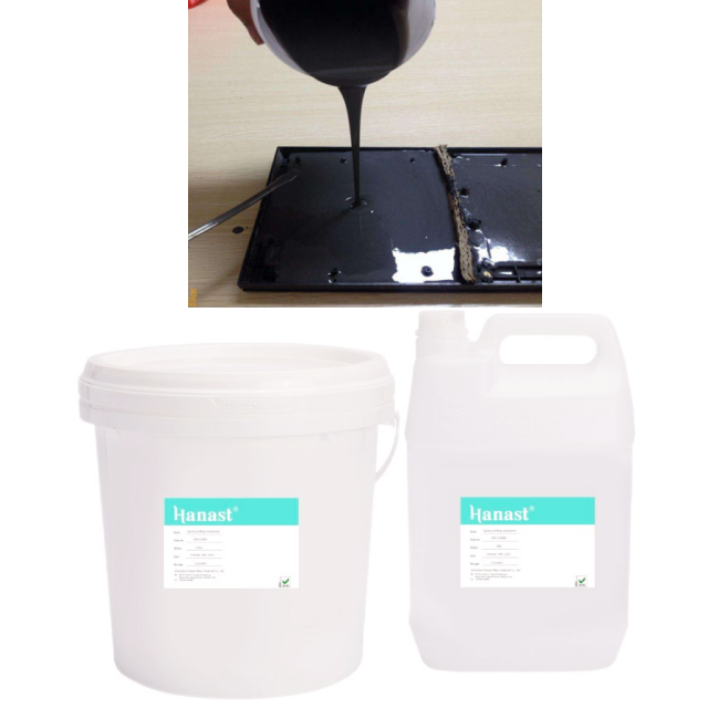 Two Component Epoxy Resin Potting Glue 5:1 High Hardness Electronic Potting Glue