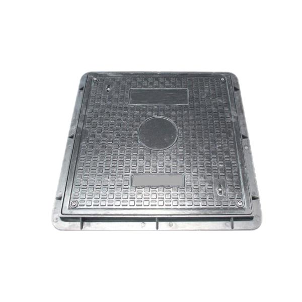 Customized SMC Composite Drain Covers Square With Logo For Infrastructure Projects Class C250 Cover
