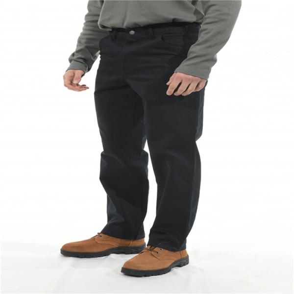 UL NFPA2112 брюк 10oz черного холста FR пожаробезопасный тонкий