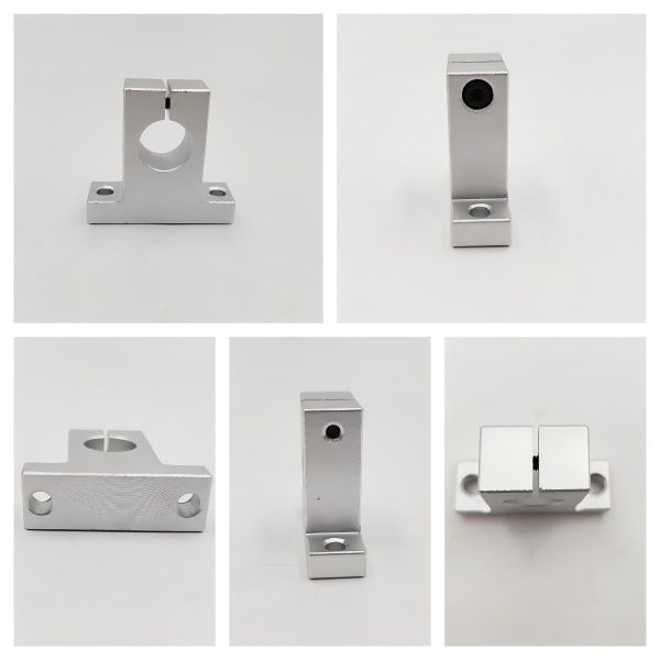 Through Hole SK8 Linear Shaft Supports 8mm Slit LM Shafts