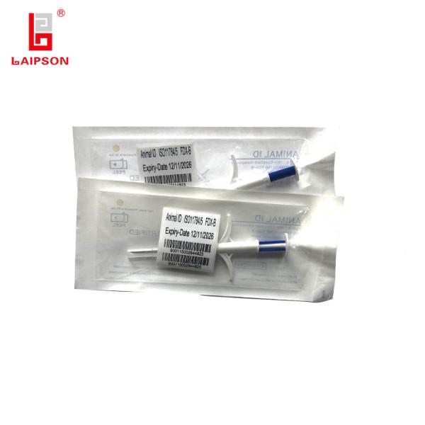 134.2khz Small Tag HDX-B RFID Injection Animal Microchip Pets Implant Syringe Pet Dog Fish