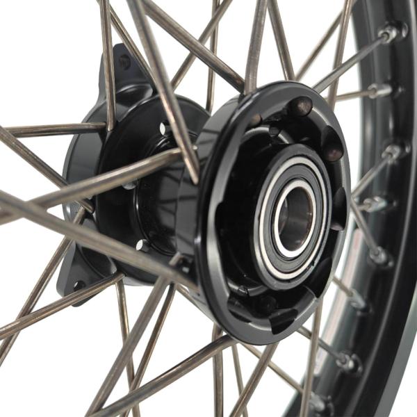 Идеальная замена Питбайка Редкие колеса набор для KTM 65 SX 2002-2024 Серебряный Черный