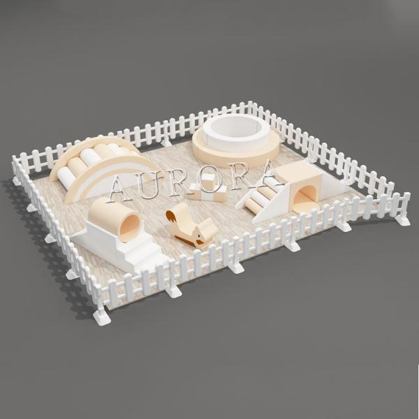 Customized Color Soft Play Merry Go Round Event Party Rental Kids Carousel