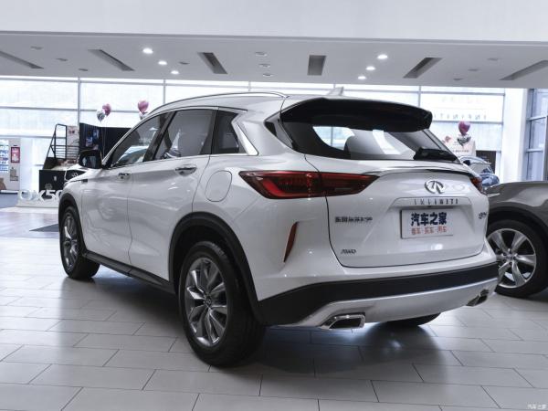 Elite Version 2.0t 4WD I-Nfiniti Qx50 Gasoline Car with 5 Seats and Left Steering