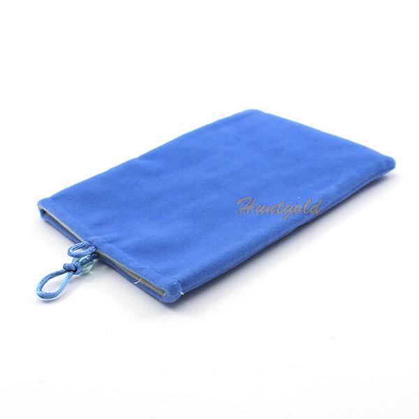 7 Inch Flannelette Lint Storage Bags For Mobile Phone / Power Bank
