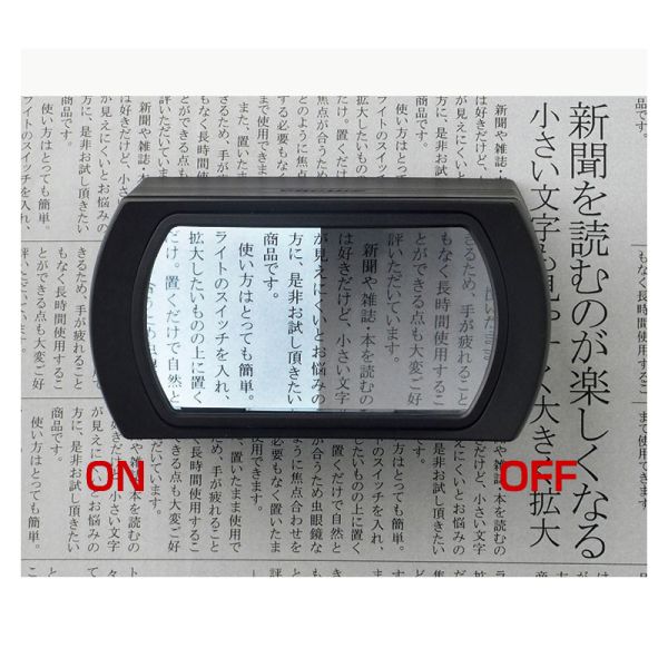 Amazon 2.5X Desktop LED Magnifying Glass Push Switch with Light for Reading