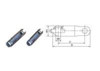 Conector de cabo de grande resistência de 5 toneladas do giro para puxar a corda de fio 16mm