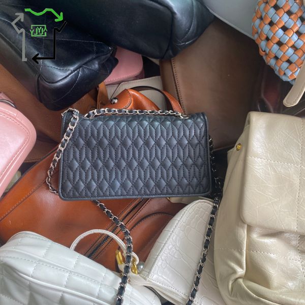 Fashion Casual Women Used Brand Bags Stylish Second Hand Designer Bags In Bales