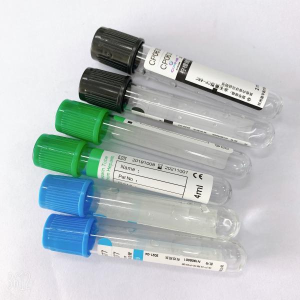 Tubos del activador del coágulo del suero del tubo de la colección de la sangre del vacío del grado médico