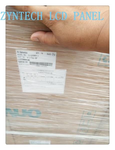 60Hz Frame LCD TV Display Panel , 1920*1080 21.5inch T215HVN01.1 Flat Panel LCD Display