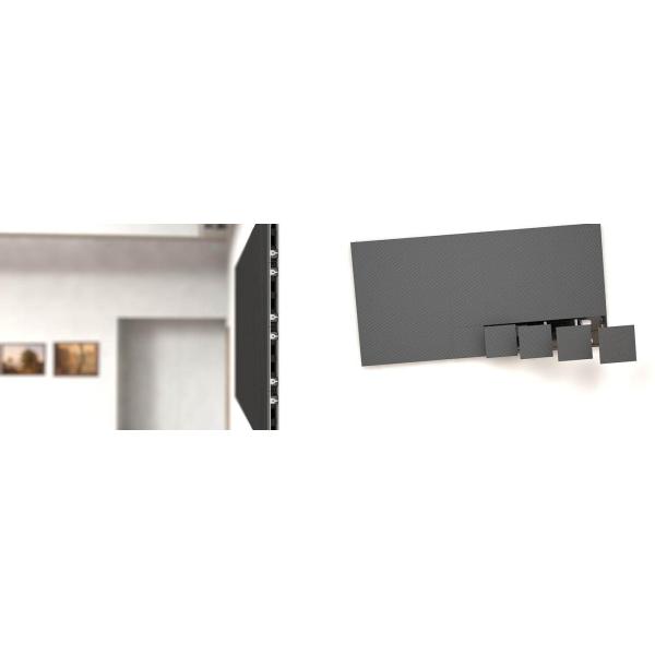 P2.6 Indoor LED Screen 1000*500mm Advertising LED Wall Display Front Installation