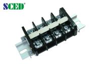 o trilho do ruído de 600V 60A montou blocos terminais, blocos terminais elétricos de parafuso de 14.00mm