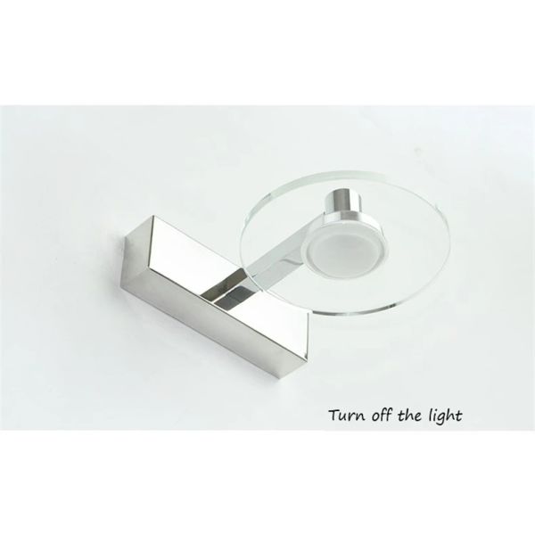 Bathroom Clear K9 Crystal Moisture Proof Makeup Table Lighting LED Mirror Front Light(WH-MR-97)