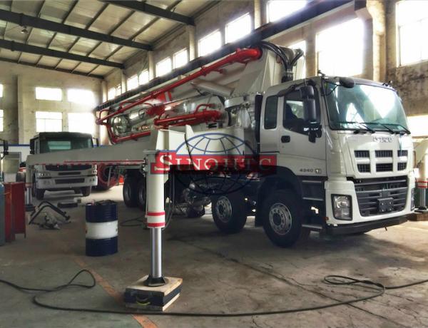 38m 42m 48m Cement truck/ Concrete truck , Concrete pump truck , ISUZU Truck mounted pump