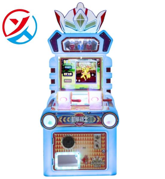Children's Coin-operated Joystick Arcade Video Game Machine 220V For Amusement