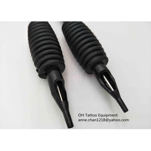 1 Inch 25mm Diameter Tattoo Needle Grip , Disposable Grips With Tube Needle