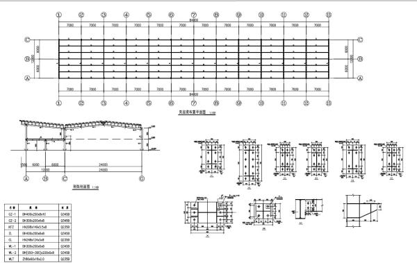 High Strength H Section Garage Steel Frame Galvanized C Purlins 
