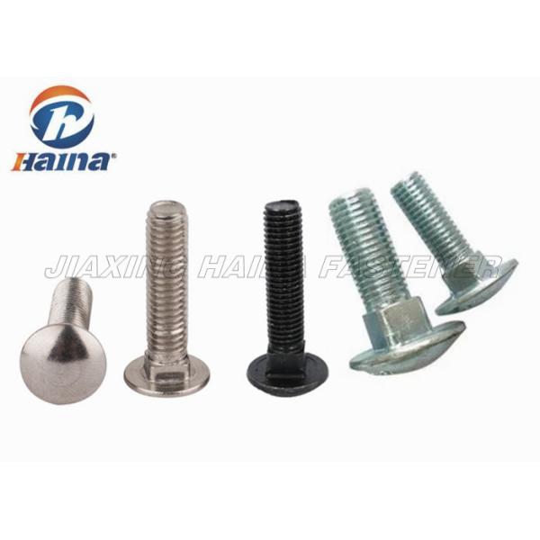 A2 70 / 304 Stainless Steel Round Head Neck Half Thread carriage bolts