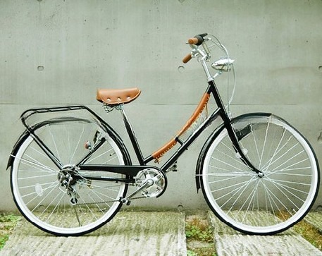 16KG Steel Fork Retro Vintage Dutch OMA Bike Front Light and Holland City Exploration