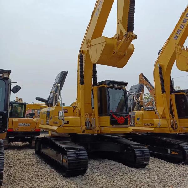 22ton Operating Weight Komatsu PC220 Second Hand Construction Equipment in Market