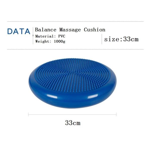 Classic Color Massage Cushion Pad Ecofriendly PVC Material For Exercise