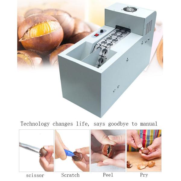Chestnut Cutter Commercial Food Machine Strong Sturdy Current Resistant 220V