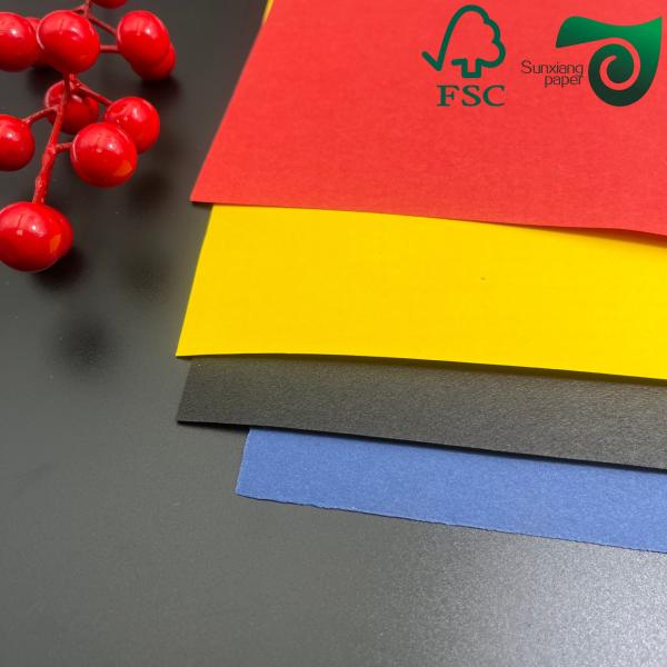 300gram 350gram 65   90cm Uncoated Black Kraft Paper For Gift Box Washable Kraft Paper