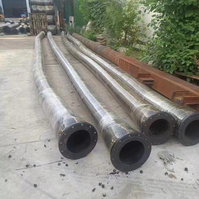 10m Customized Rubber Discharge Hose For Pumping Service In Construction -20°F To 180°F Total Length