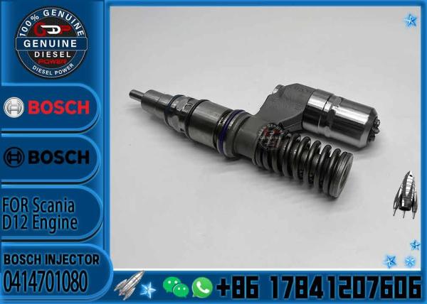 Injetor original 0414701080 da unidade do combustível diesel 0414701081 para o EURO DC12.01 de SCANIA 124 3 11.7D 1440580