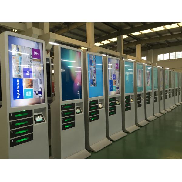 Fast Charging WIFI Support White Color Universal Cell Phone Battery Charging Station High Security