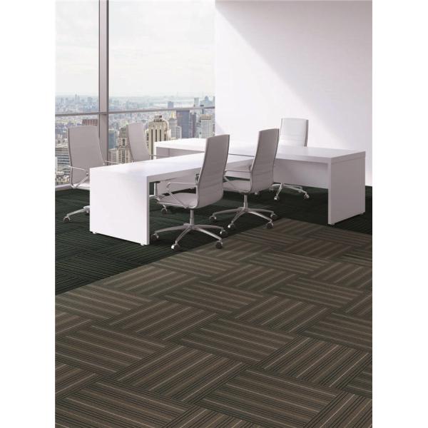 Office Floor Carpet Tiles / Contemporary Carpet Tiles 3 - 4mm Pile Height