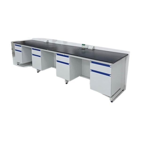 Multiscene Blue Chemistry Laboratory Furniture , Rustproof Lab Bench With Drawers