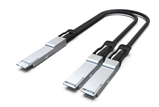200G QSFPDD to 2x100G QSFP28 Breakout DAC(Direct Attach Cable) Cables (Passive) 1M 200G QSFPDD DAC