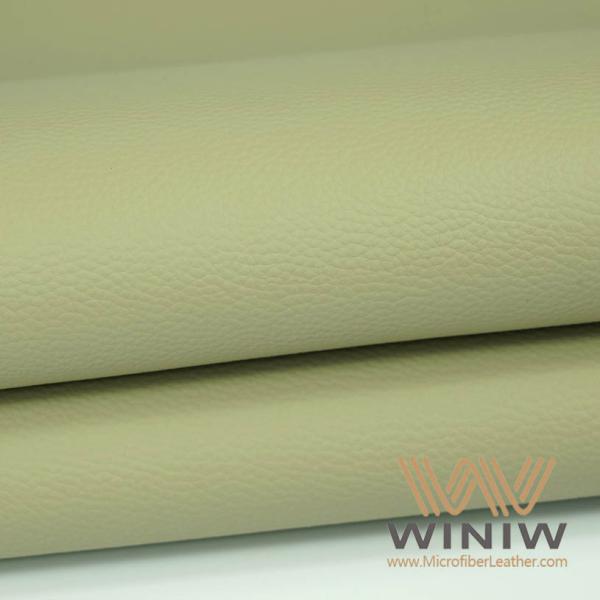 Lychee Textured Soft Bags Vegan Leather 1.4mm Thickness Solid Color Embossed