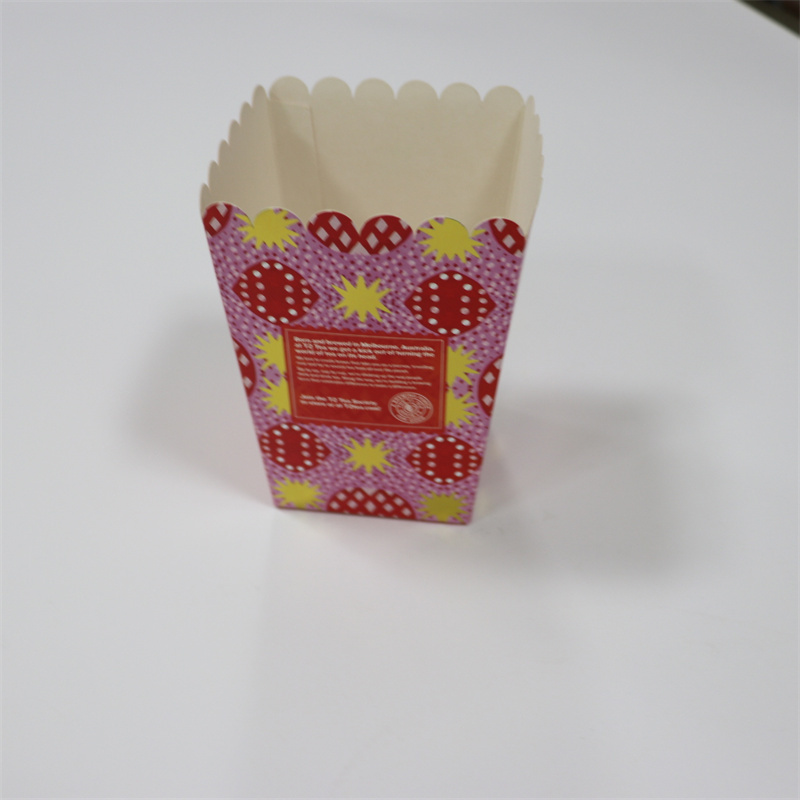 Popcorn Food Packaging Box Cinema Style Gift Container Fun Festive Party Presentation
