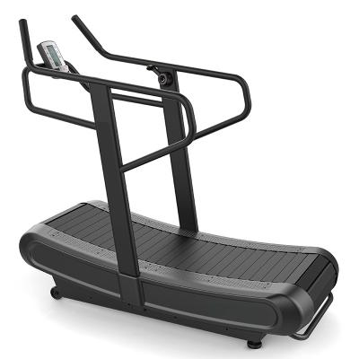 Cardio- deslizamento listrado da correia running do Gym da curva de Woodway escada rolante comercial anti