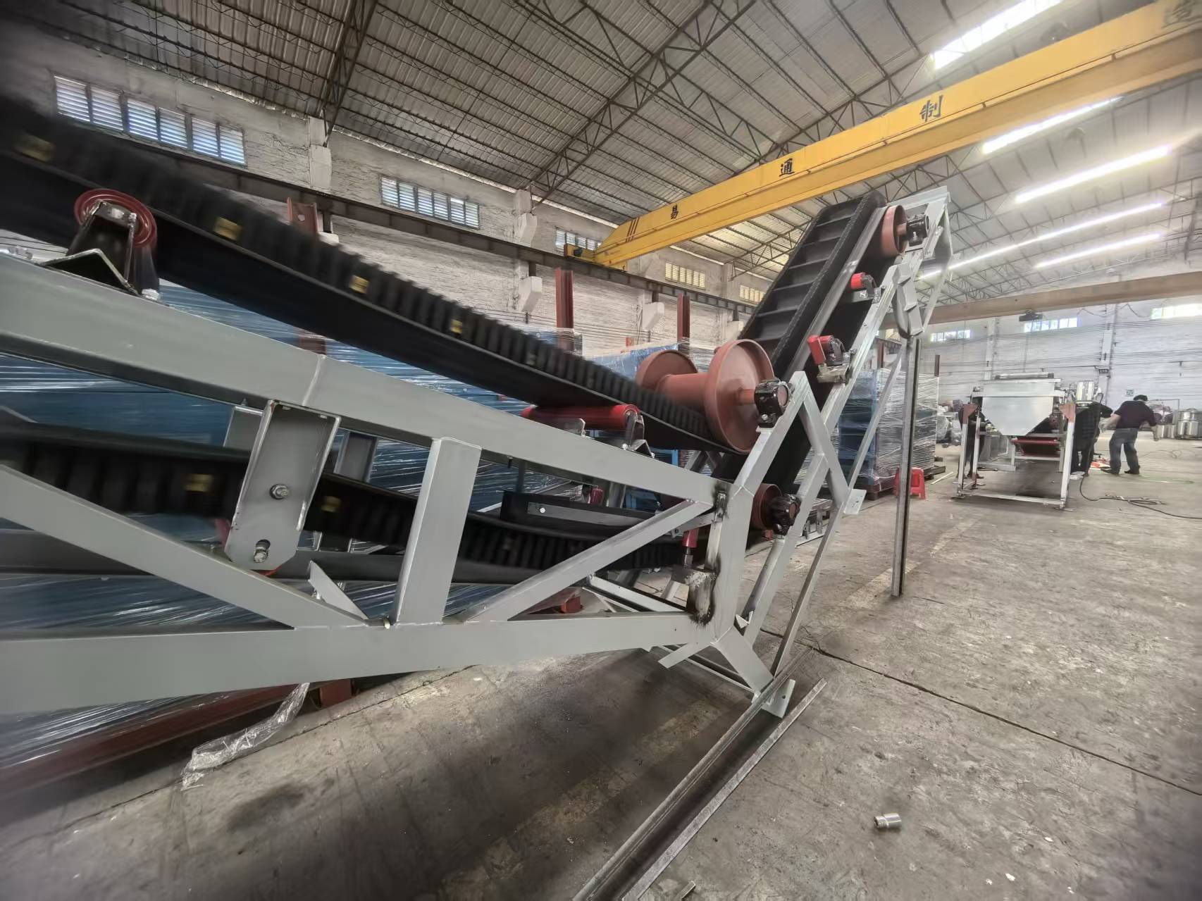 Large‑Inclination Corrugated Sidewall Belt Conveyor