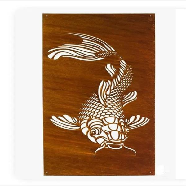 O laser cortou a tela de aço decorativa da privacidade dos painéis de parede de 2.0-3.0mm Corten