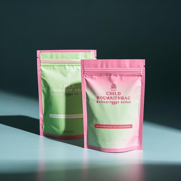 Bolsas con cremallera resistentes a los niños de uso pesado Paz mental garantizada