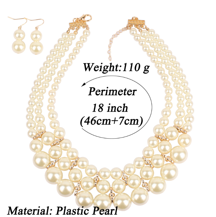 Custom Statement Women Costume African Jewelry Sets